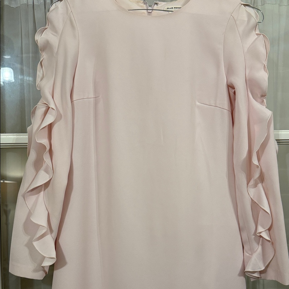 Club Monaco Soft Pink Long Sleeve Dress 2
